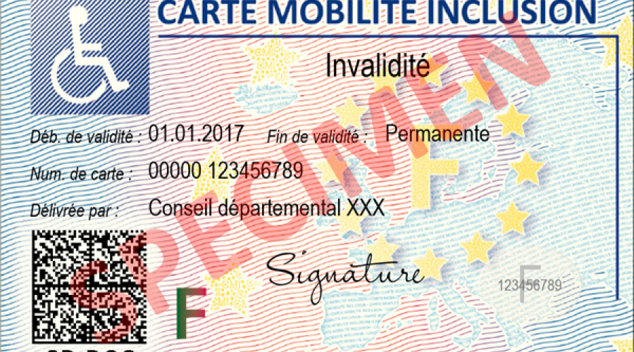Ou placer la carte de stationnement handicapé ?